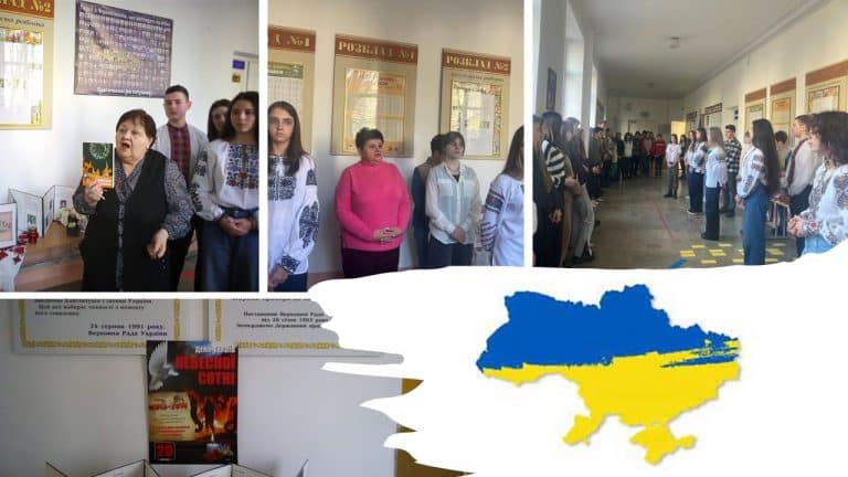 Лінійка-реквієм до Дня пам’яті Героїв Небесної Сотні